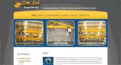Desktop Screenshot of omsaiengg.com